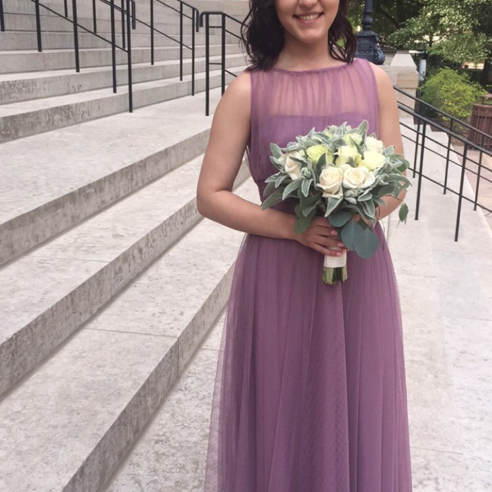 Lavender bridesmaid dress